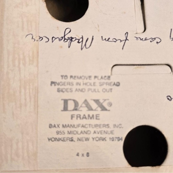 Sea Green Swallowtail Butterfly In Vintage DAX Frame Purchased Puerto Rico 1989 - Picture 7 of 9